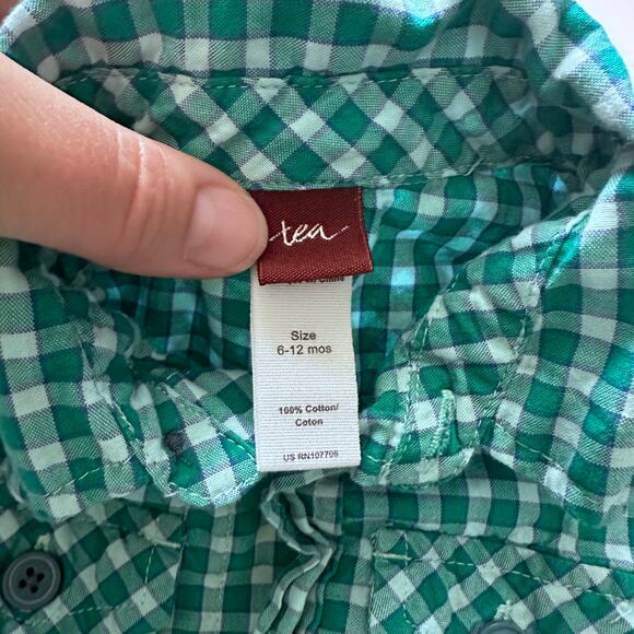 Tea Collection Tangier plaid shirt - Picture 4 of 5